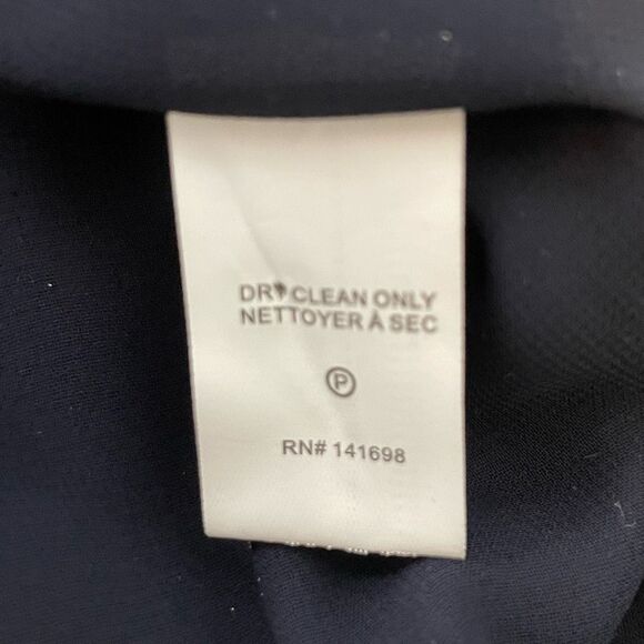 Ramy Brook Gigi Gold Chain Cold Shoulder Blouse Blue Velvet XS - Picture 9 of 10